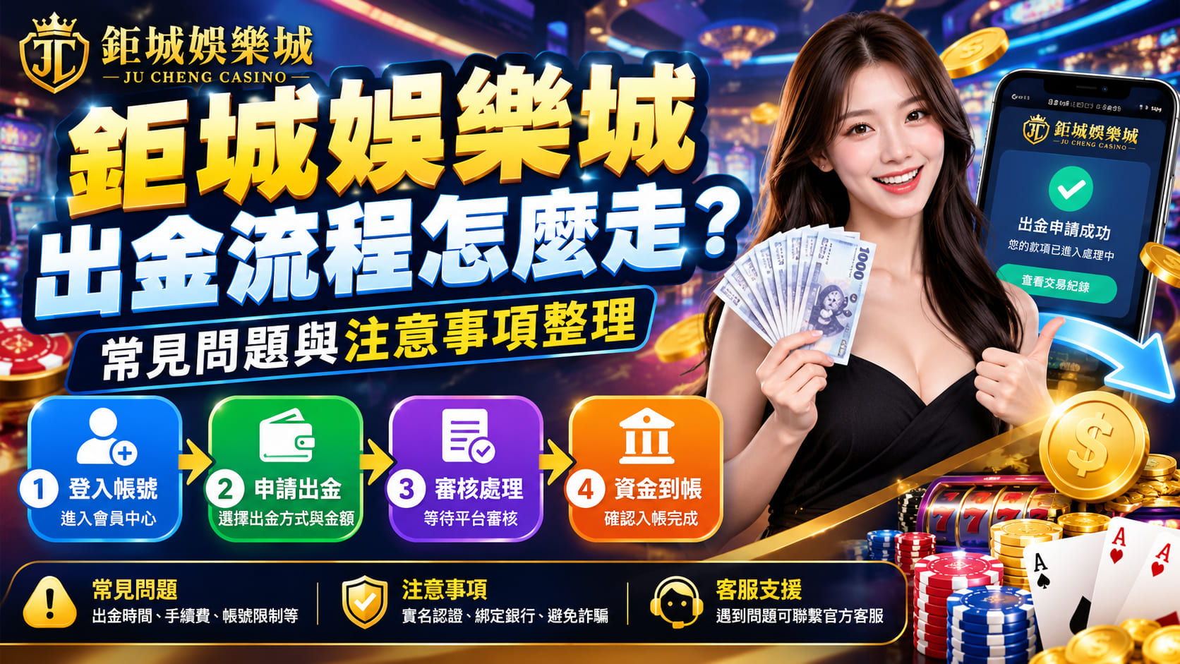 想確認個人洗碼進度與每日免費提款額度，可先至後台檢視當前帳戶狀態。